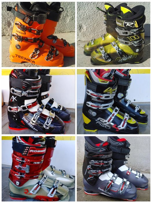 Лыжные ботинки мужские 41 - 46р 2 3 4 5 Salomon Fischer Rossignol Head