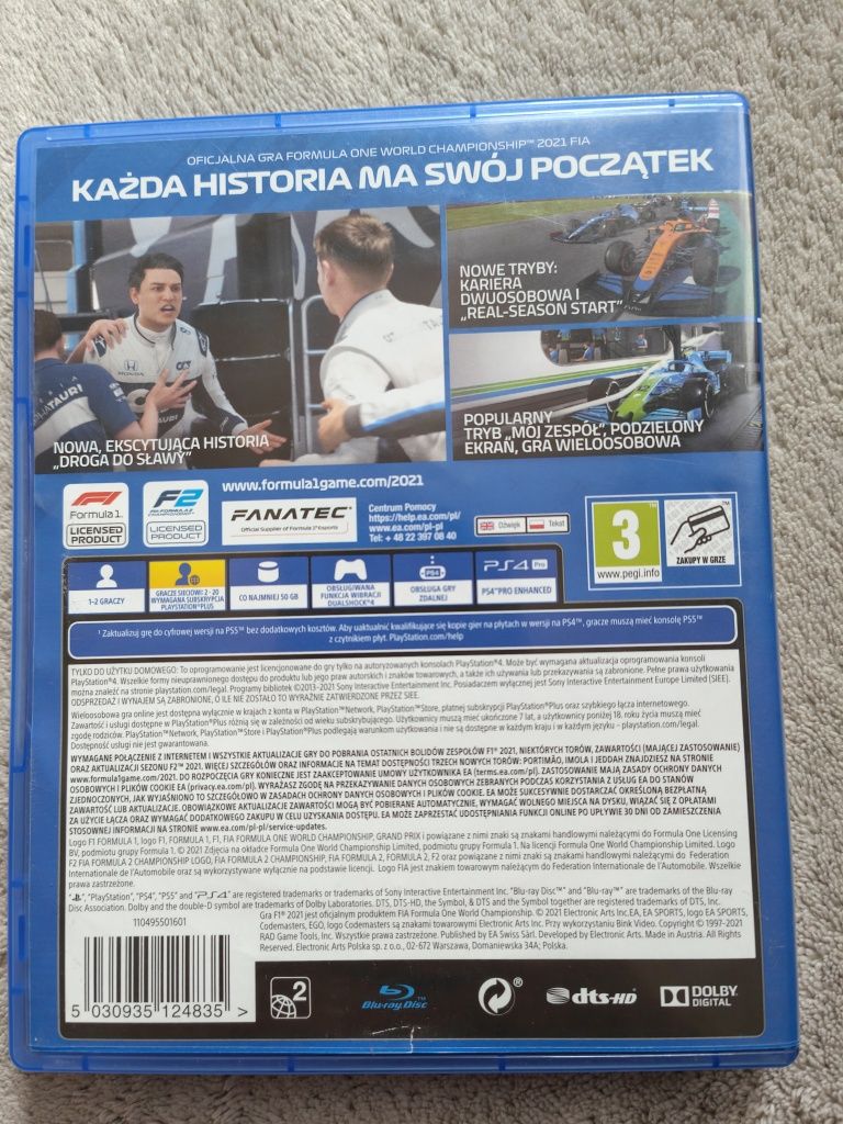 Gra F1 2021, Formuła 1 2021 PS4/PS5, F1 21