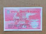 BENFICA Bilhete c/Foto Impressa EUSÉBIO 1962 c/Arsenal 1991 Champions