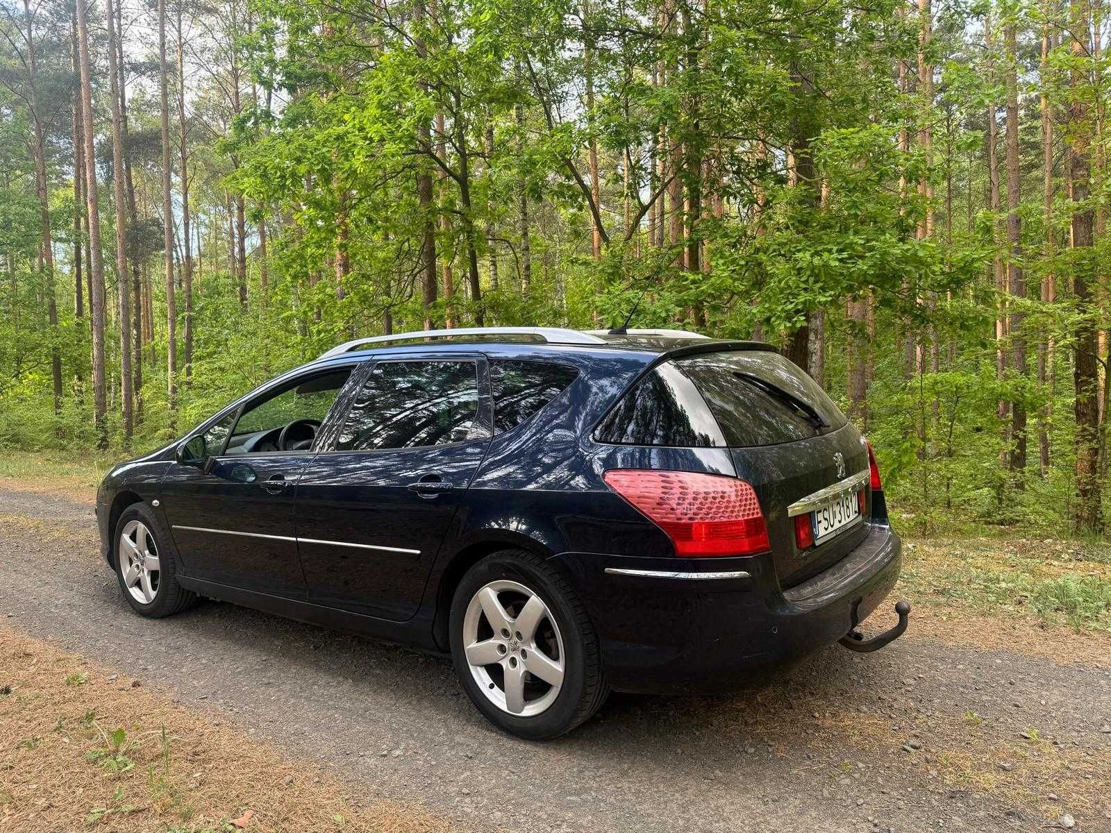Peugeot 407 SW. Auto doinwestowane i zadbane . Wsiadać i jeździć .