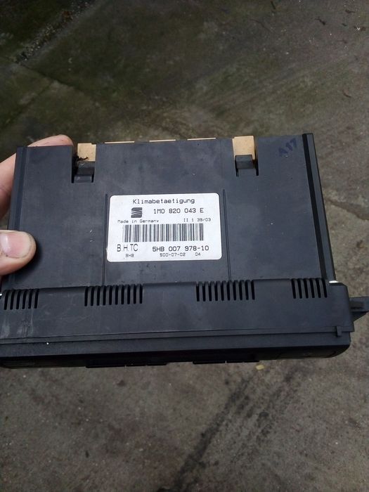 Panel klimatyzacji climatronic seat leon I toledo II top sport coupra