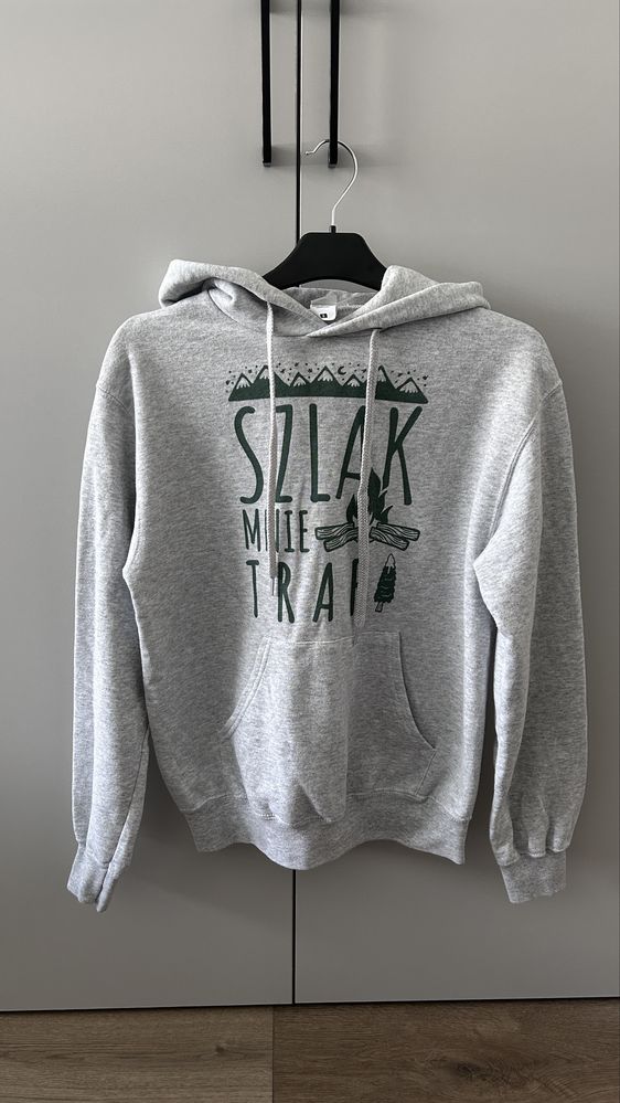 Bluza szara z motywem gór S