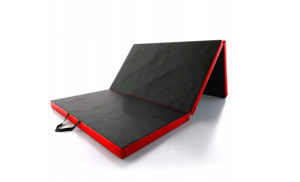 Materac gimnastyczny rehabilitacyjny składany 3 częściowy WYPRZEDAŻ