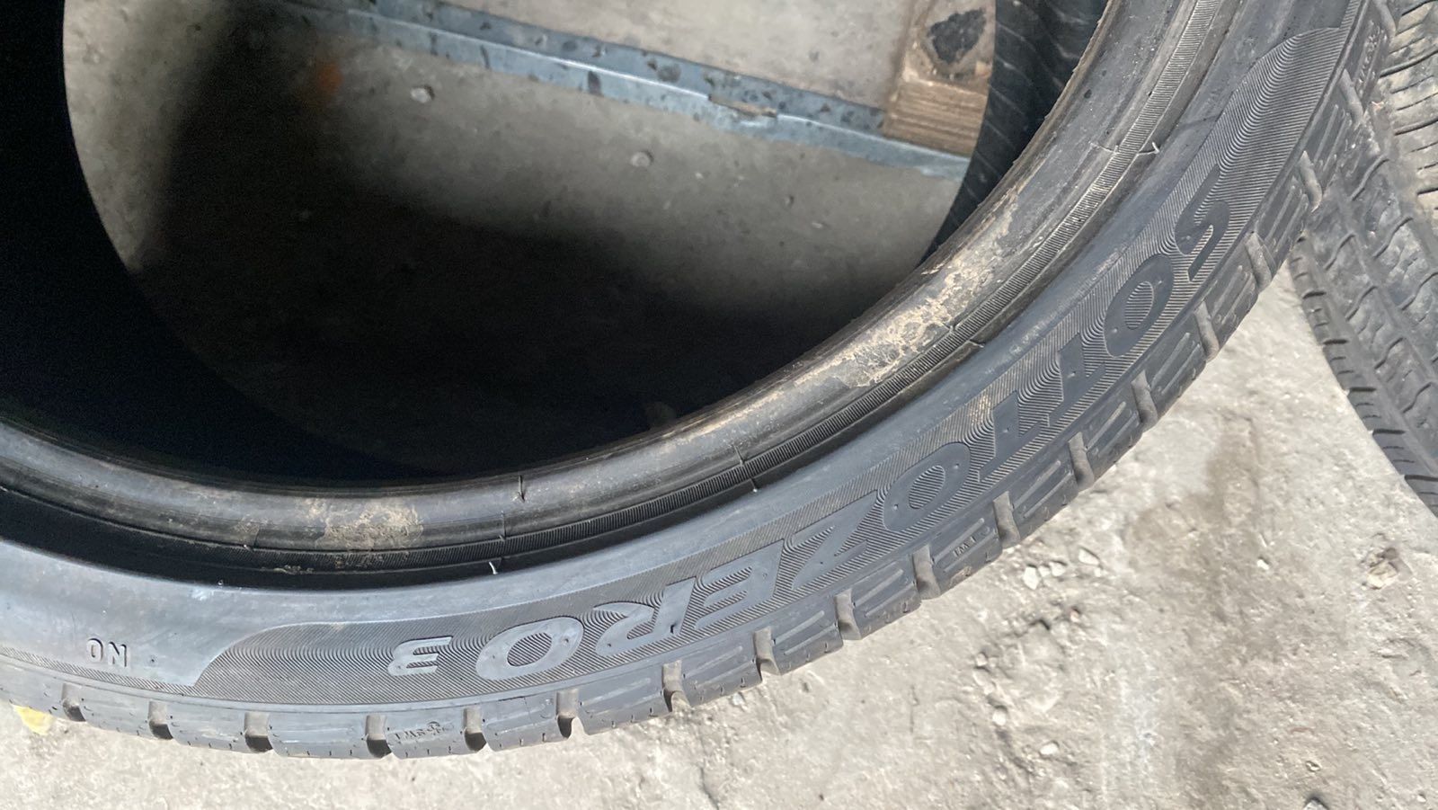 315.30.21 Pirelli 2шт зима БУ склад шины резина из Европы R21 7.5mm