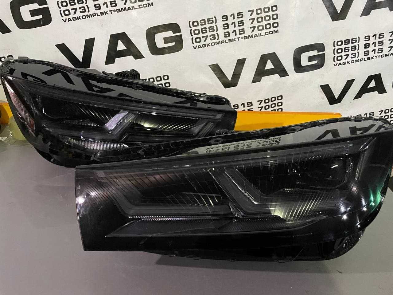Led Фары Audi Q5 Full LED ЛЕД Ауди Ку5 Фонари Фулл ку 5 Фара Traide IN