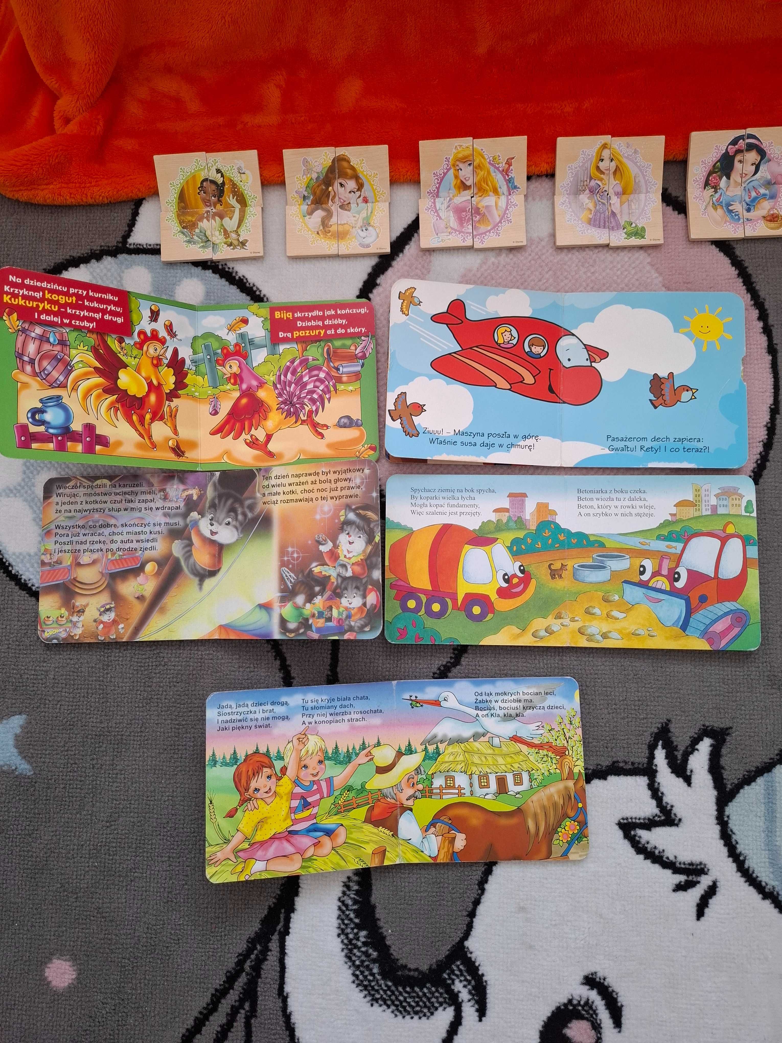 Duży zestaw zabawek mądra sówka książeczki sówka puzzle +6m +12m