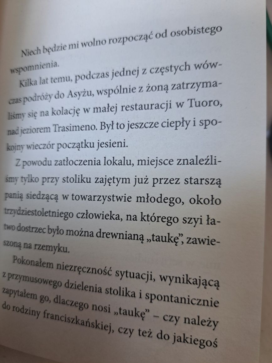 TAU znaczenie i duchowość Marino Bigi