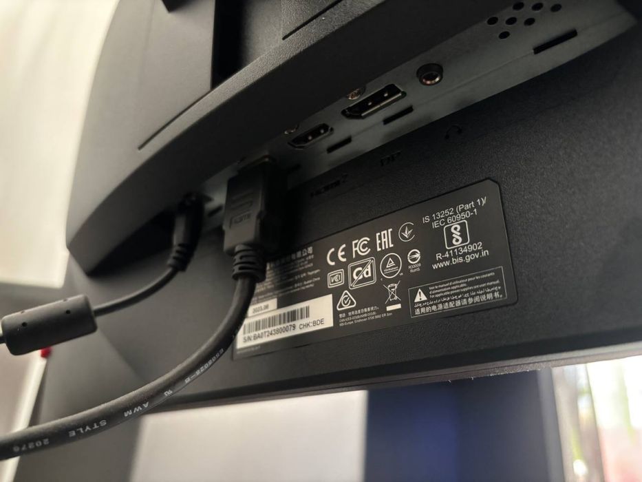 Монітор MSI optix G24C6 23.8 144 герца