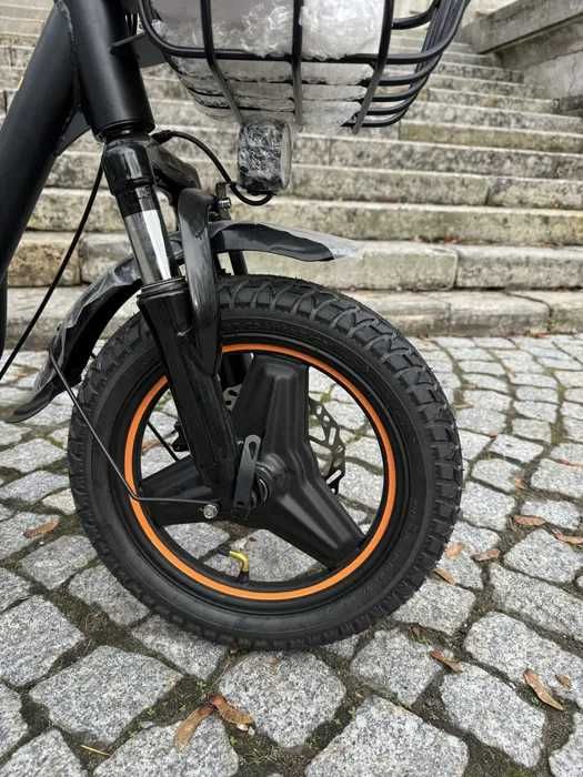 Електросамокат Kugoo Kirin C1 Pro (500 Вт; 26 А·год; 48 В), Чорний