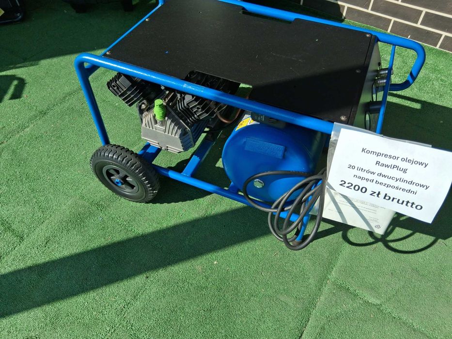Kompresor olejowy 20l 10 Bar R-RAWL-C20-PRO