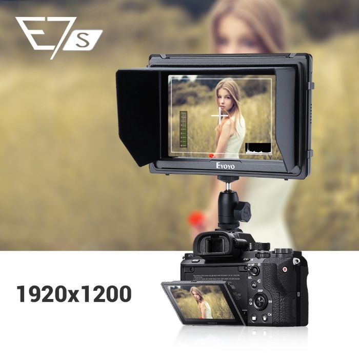 Накамерный монитор Eyoyo E7S 4k DSLR fullhd 7"