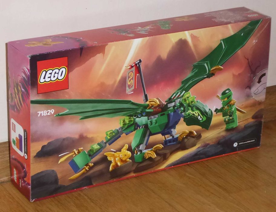 LEGO NINJAGO 71829 Zielony leśny smok Lloyda stan Idealny Wroc