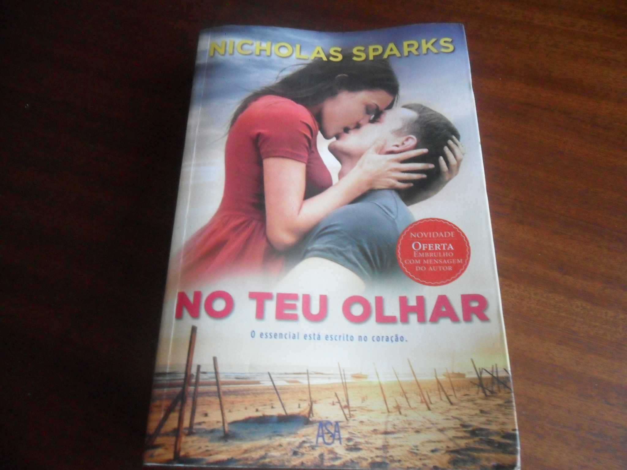 "No teu Olhar" de Nicholas Sparks - 1ª Edição de 2015