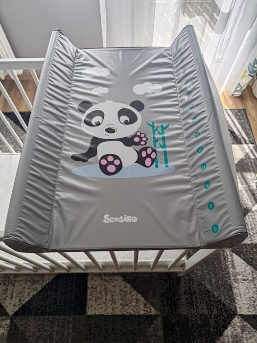 Łożeczko+materac+przewijak