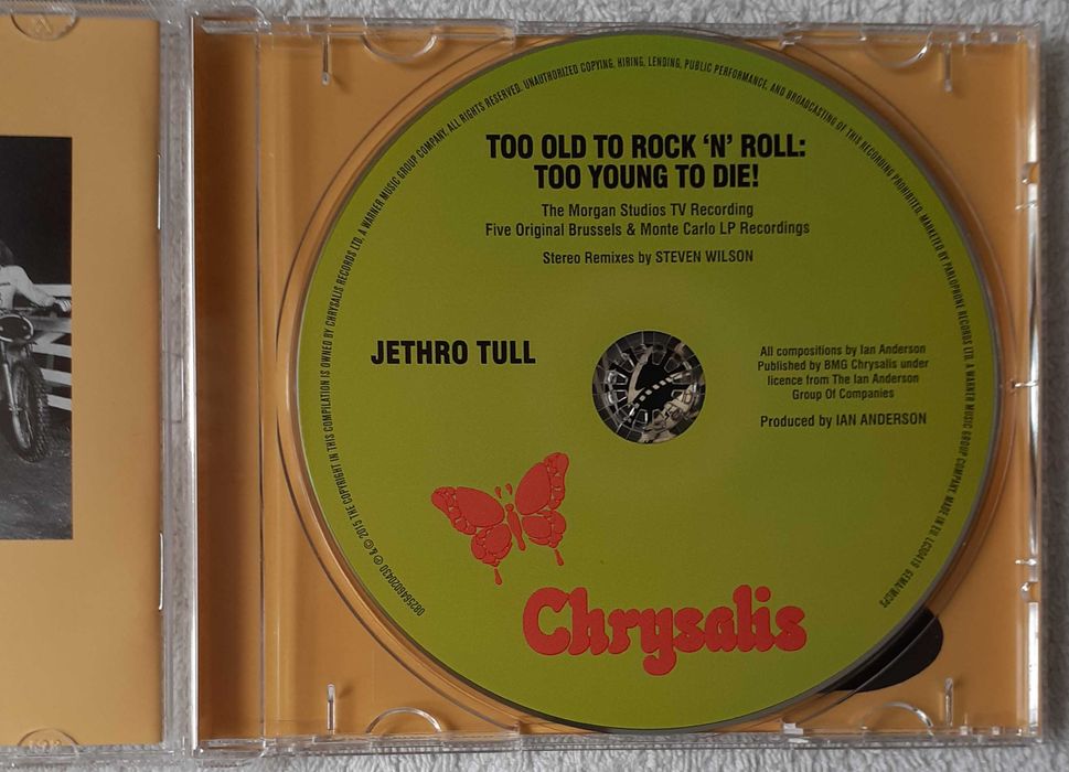 Jethro Tull – Too Old To Rock 'N' Roll: Too Young To Die! (CD, Album)