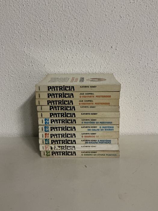 Livros aventura Patrícia