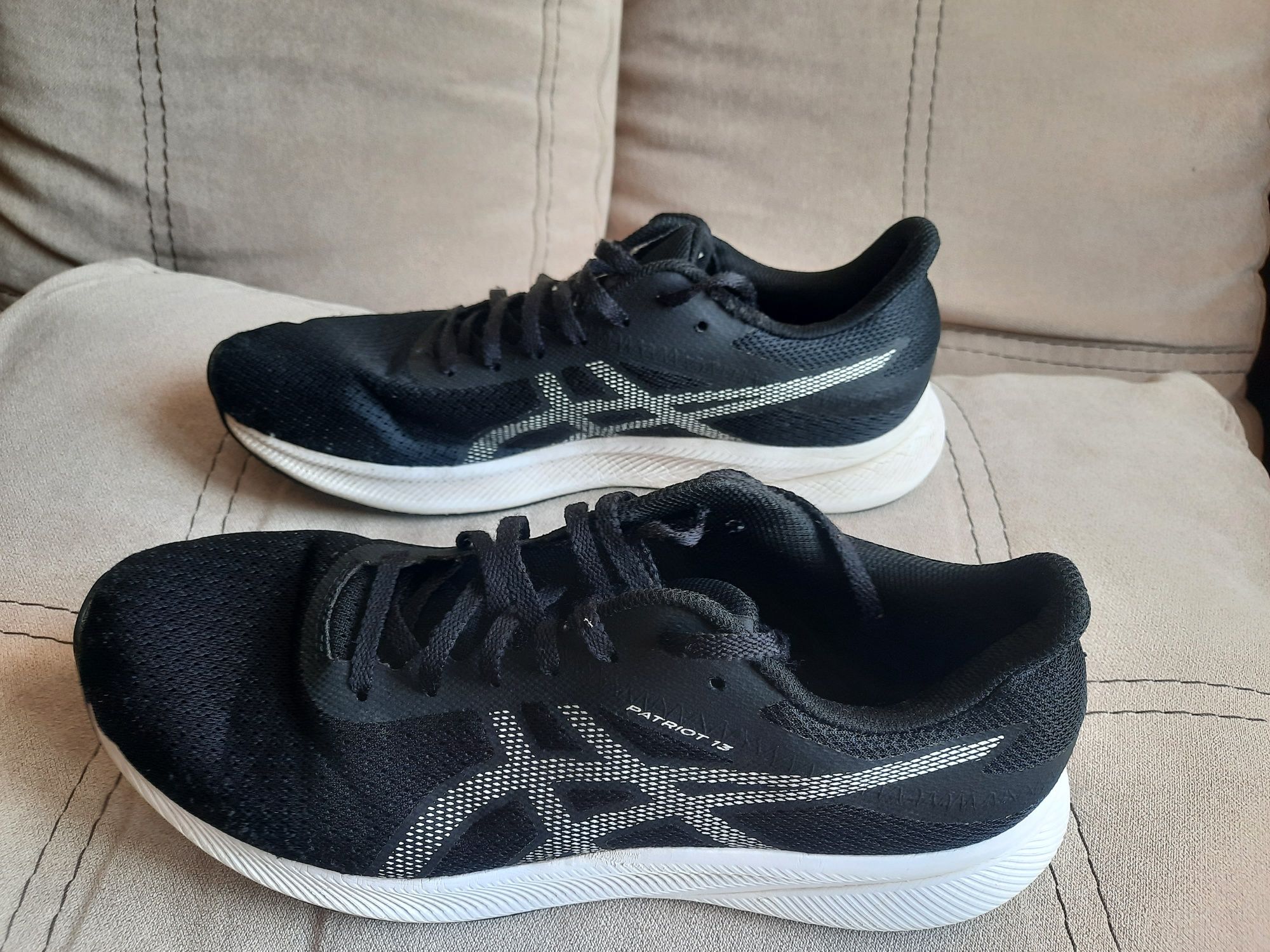 Кросівки кроссовки asics patriot 13, чорні, р. 46,5, стелька 29,5 см