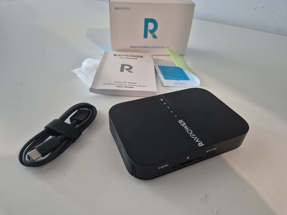 RavPower FileHub / Router, Powerbank, cloud, NAS