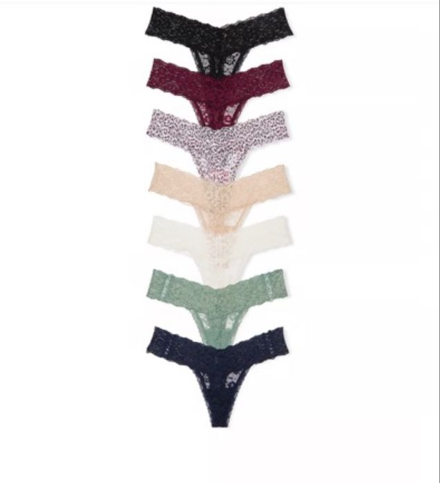 Набір з 7 трусиків Victoria’s Secret