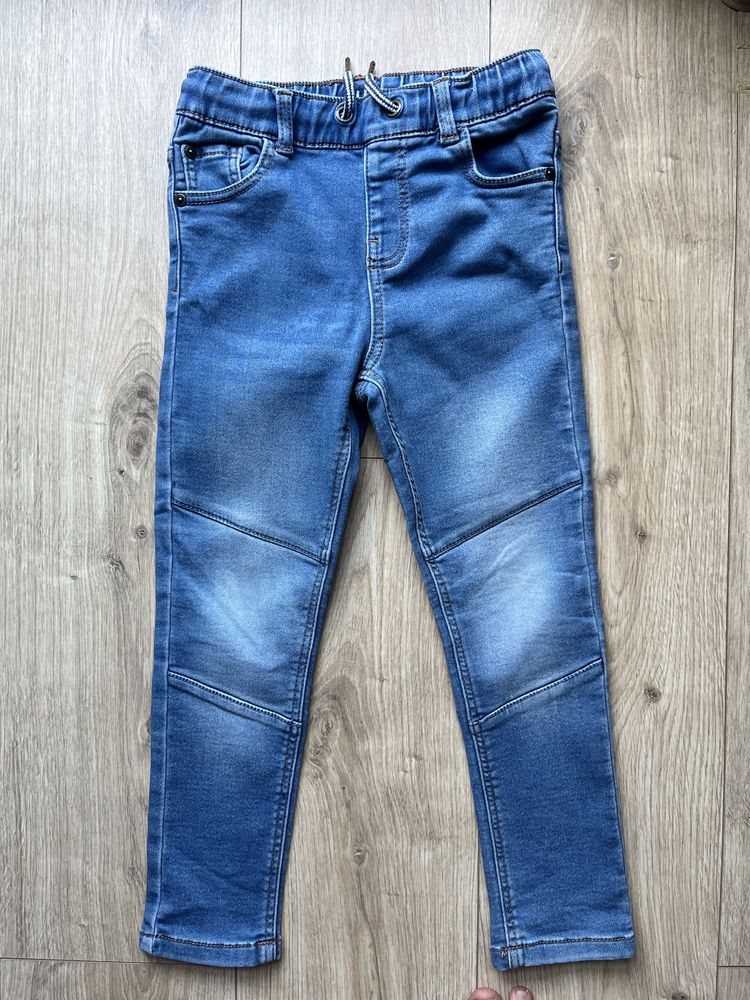 Spodnie jeansowe jeansy dla chłopca cool club smyk 122
