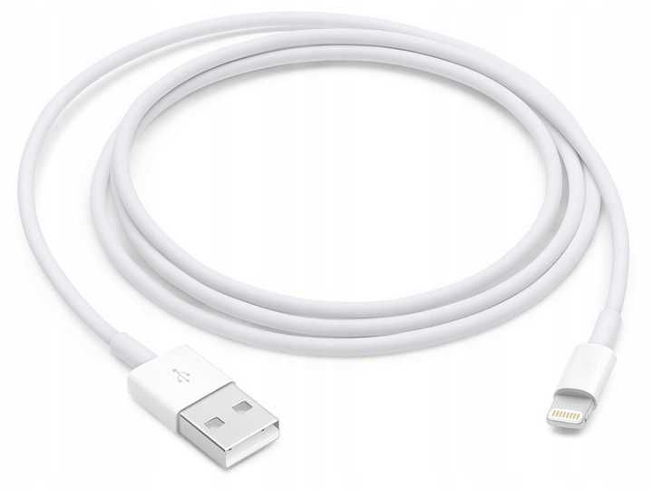 Kabel do Ładowania IPhona 1m 7,8,X,11,12,13 USB-A Lightning Ładowarka