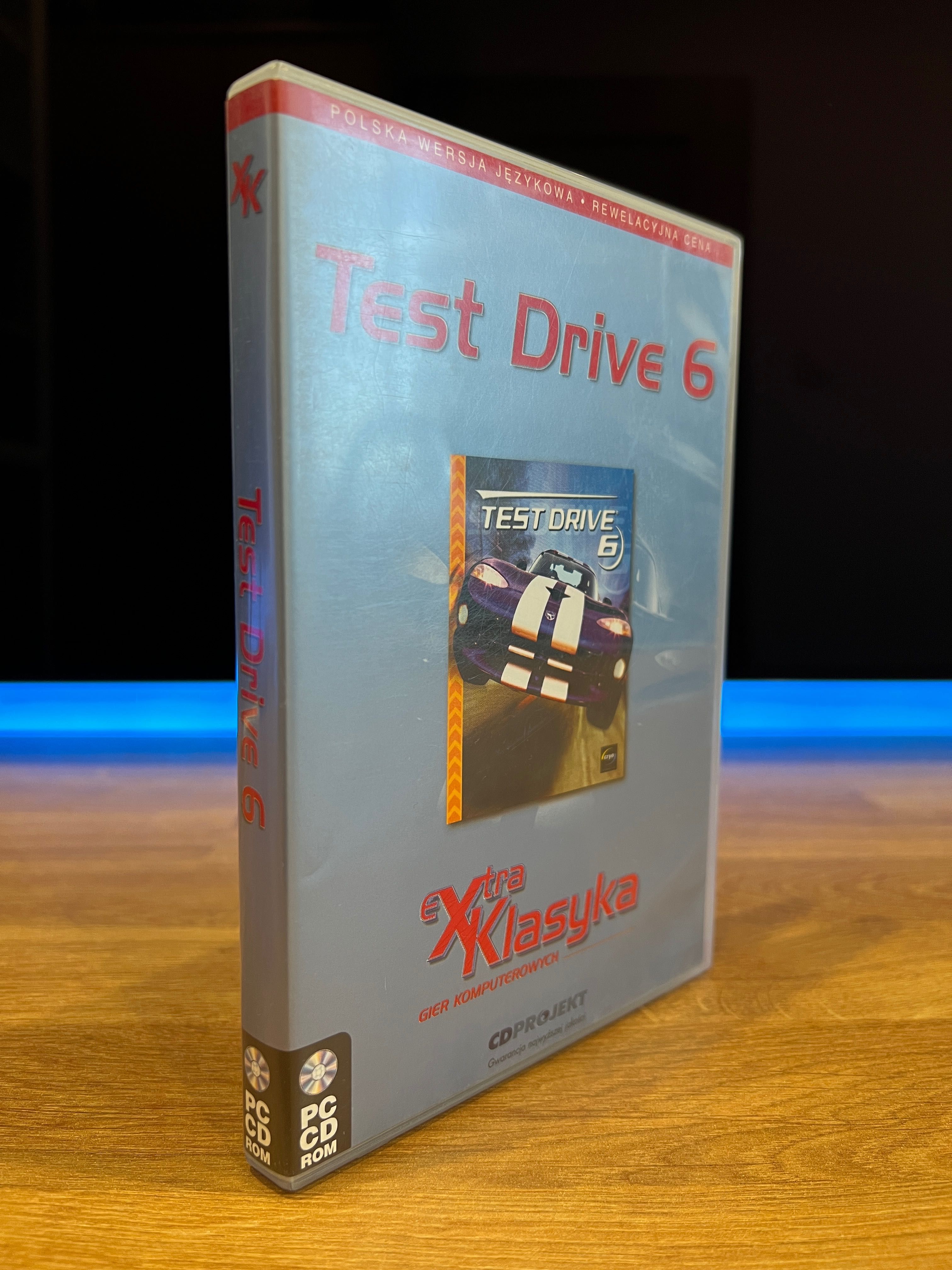 Test Drive 6 gra (PC PL 2000) DVD BOX kompletne wydanie eXtra Klasyka