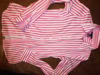 TOMMY HILFIGER bluzka ,koszula XS/S oryginalna długi rękaw w paseczki