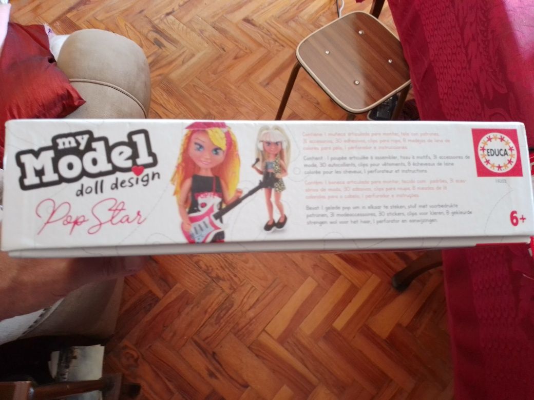 My Model Doll Design -Jogo - Educa - 10E  Caneta Polydente-2E Desde 2E