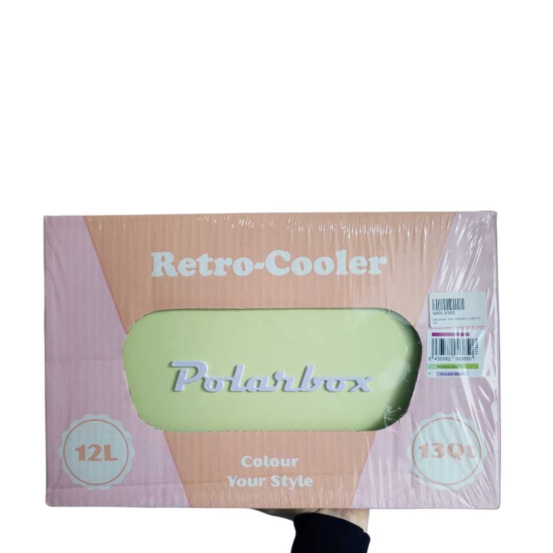 POLARBOX LODÓWKA PRZENOŚNA Turystyczna Retro 12L Limonka Lime Vintage