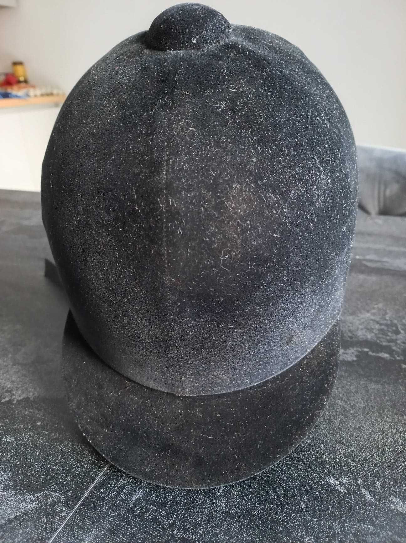kask do jady konnej,toczek konny welurowy piękny,oryginalny