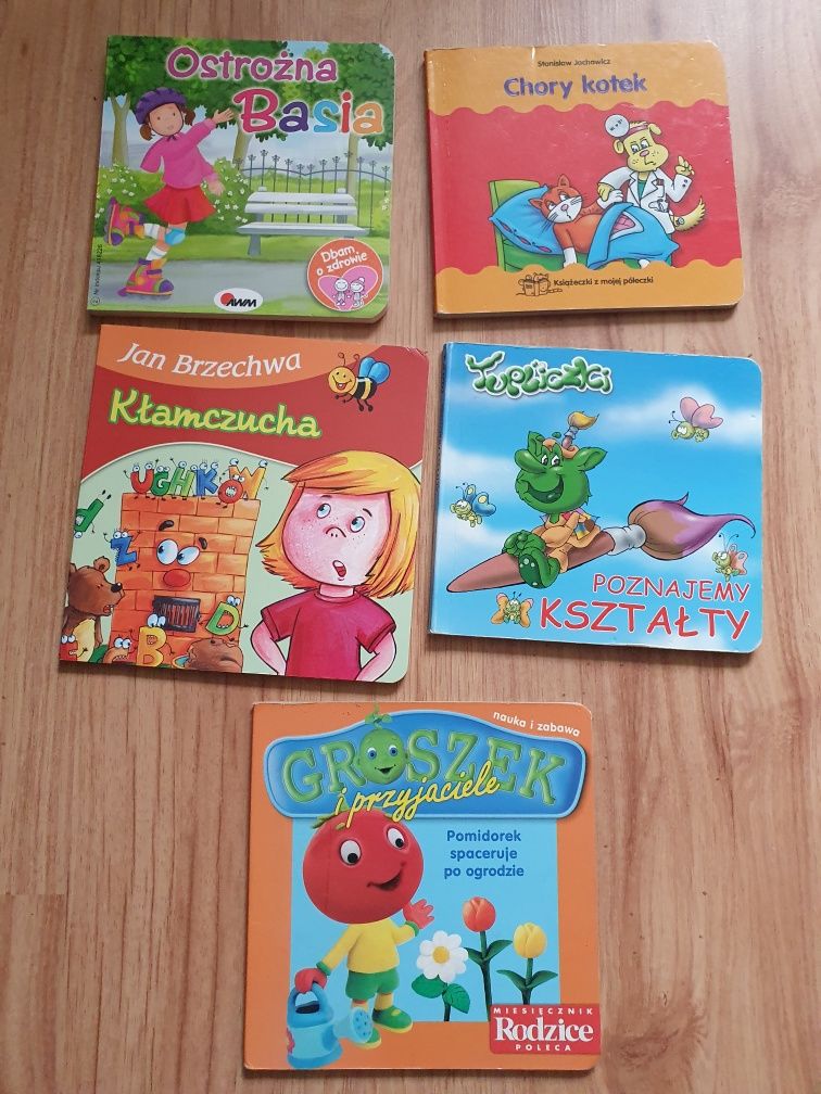 Zestaw 5 książeczek dla dzieci