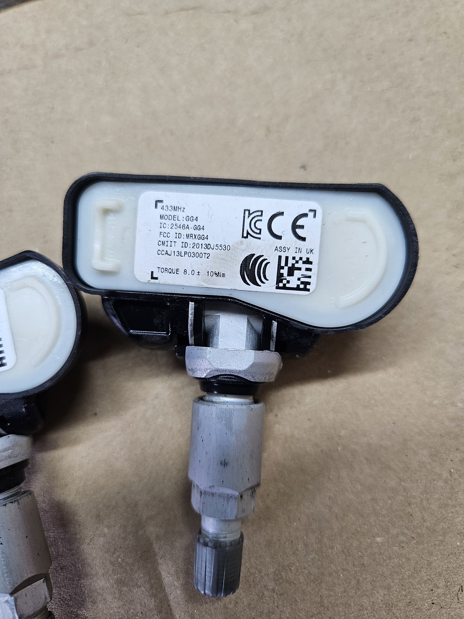 Czujniki cisnienia powietrza opon kol TPMS