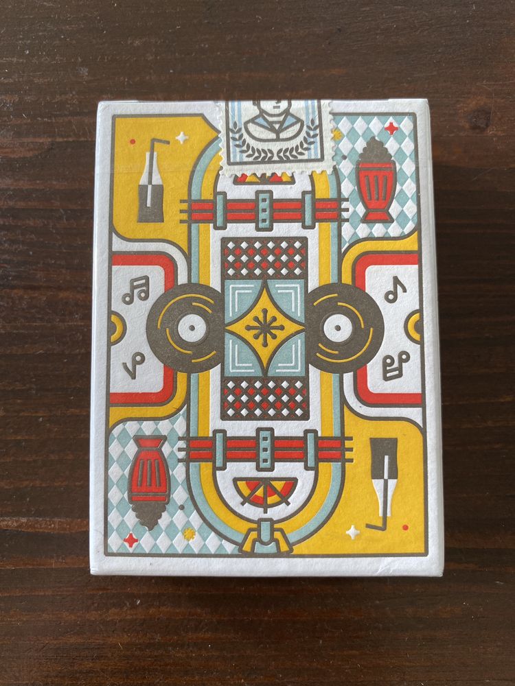 Art of Play Golden Sunrise Diner karty do gry iluzja magia cardistry
