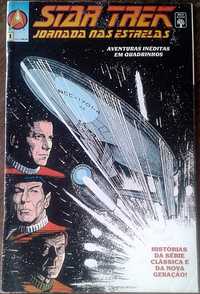 BD Star Trek Jornada nas Estrelas. Vol 1 e 3 . Inclui Portes