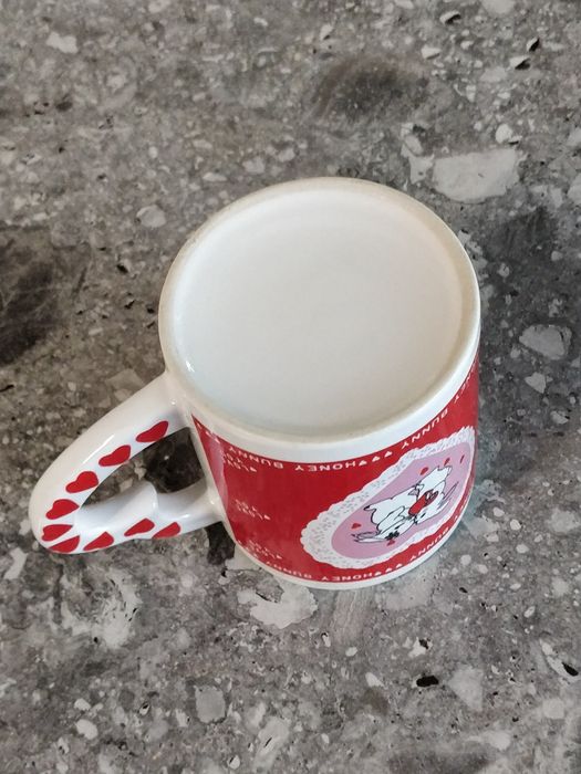 Kubek króliczki miłość walentynki