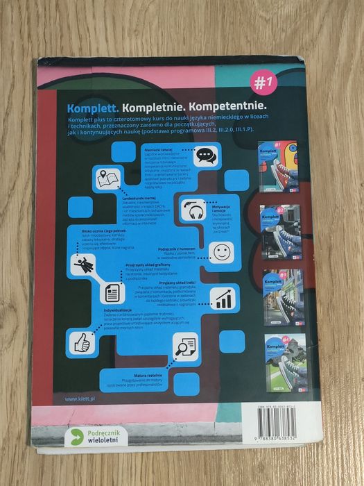 Podręcznik do j.niemieckiego Komplett plus 1