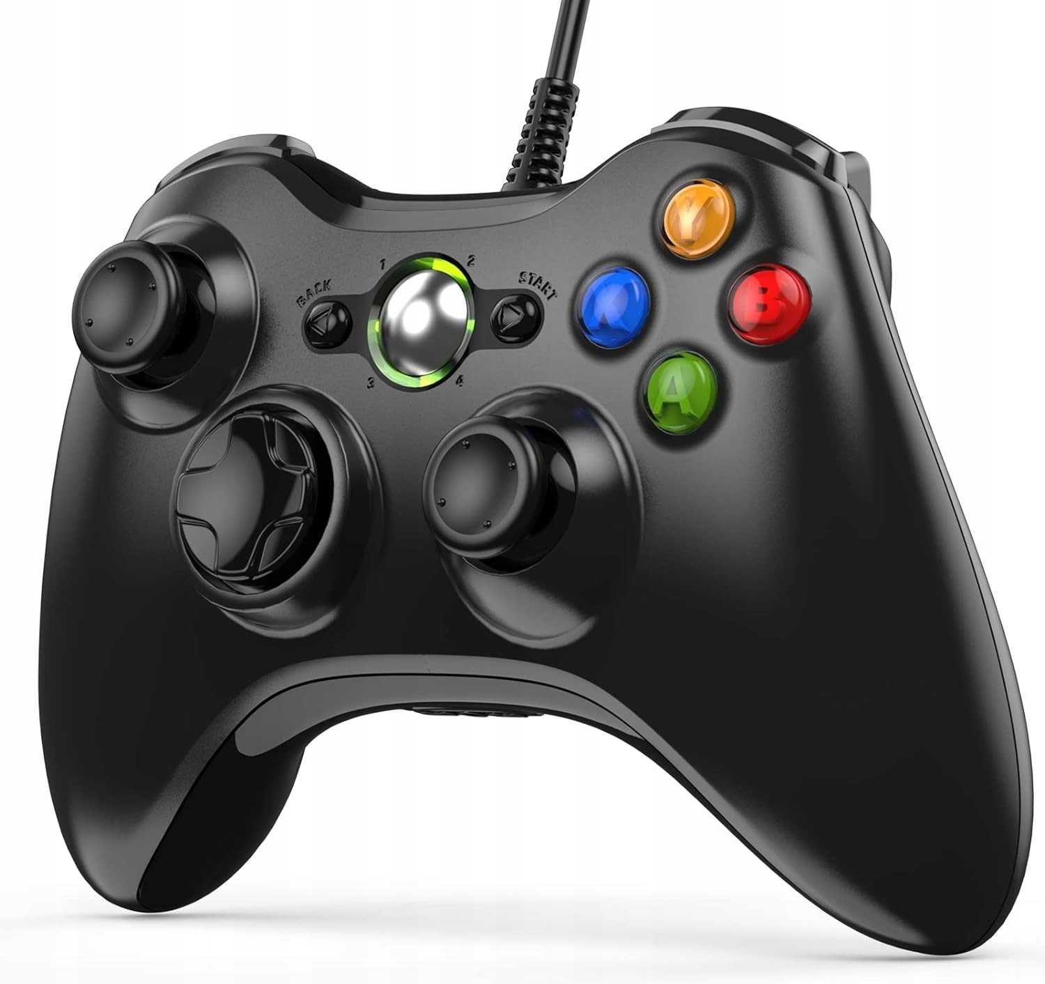 Diswoe Xbox 360 Game Controller, USB Przewodowy