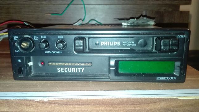 PHILIPS  DC 383 security CODE do tego panel sony