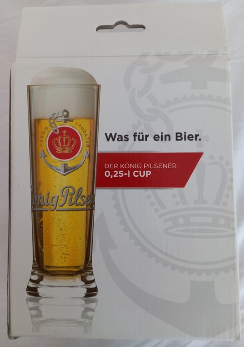 Zestaw szklanek do piwa König Pilsener