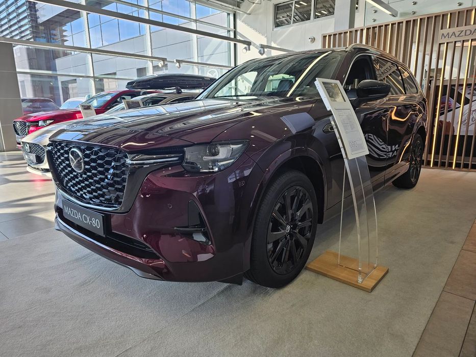 Mazda CX-80 CX-80 5WGN 3.3L e-SKYACTIV D 254 KM 8AT AWD Homura Plus