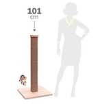 101 cm Drapak dla Kota duży wysoki Słupek Drewniany maine coon