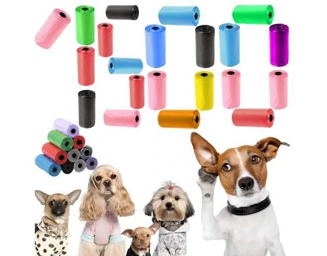 1500x Worki Woreczki Na Psie Odchody Kupy Zestaw Hurtowe Hurt Wory