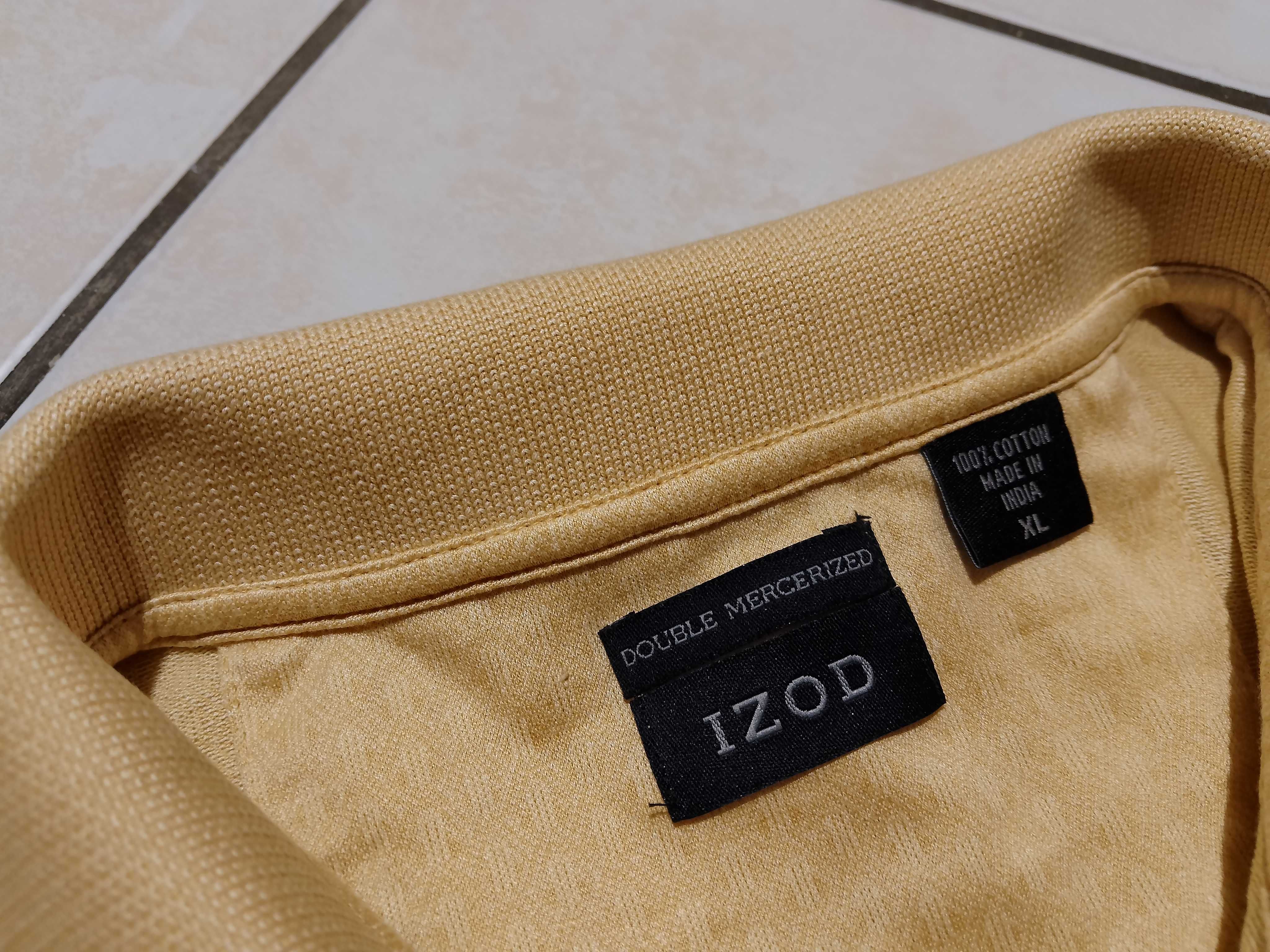 IZOD USA - NOWA! z LOGO Koszulka Polo Męska rozmiar XL