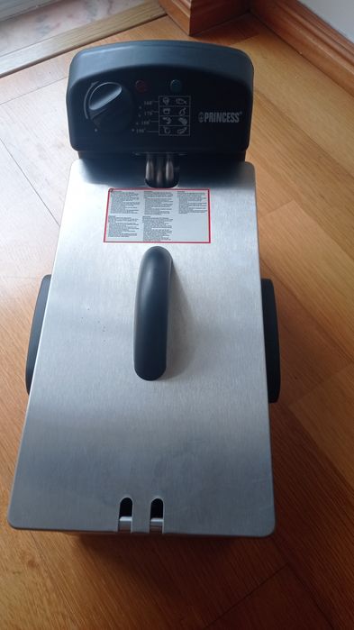 Fritadeira princess por estrear