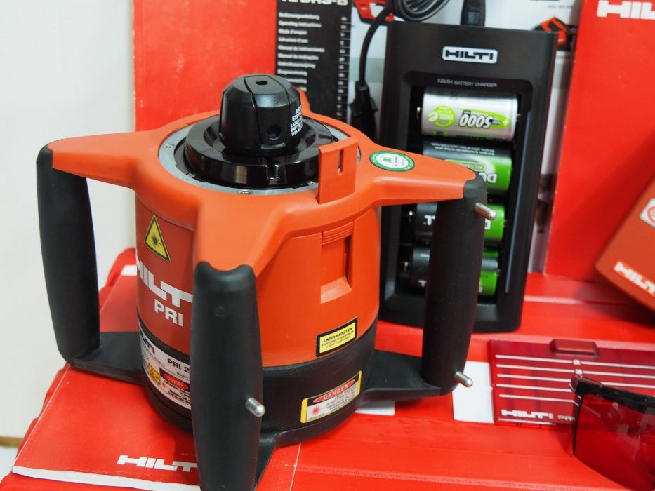 Niwelator obrotowy Hilti Pri 2 laser statyw walizka PR 30,300,35 Pre