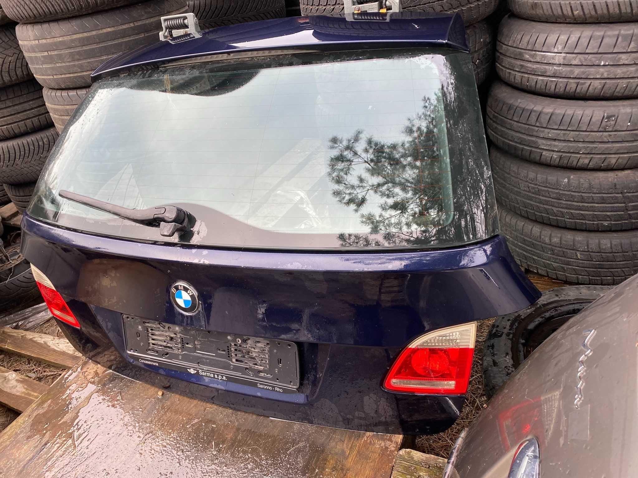 BMW E61 317/5 Orientblau Metallic Kompletna klapa bagażnika