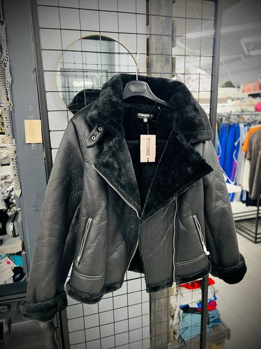 Куртка дублянка жіноча MISSGUIDED 38 розміру