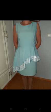 Sukienka błękitna rozmiar 42