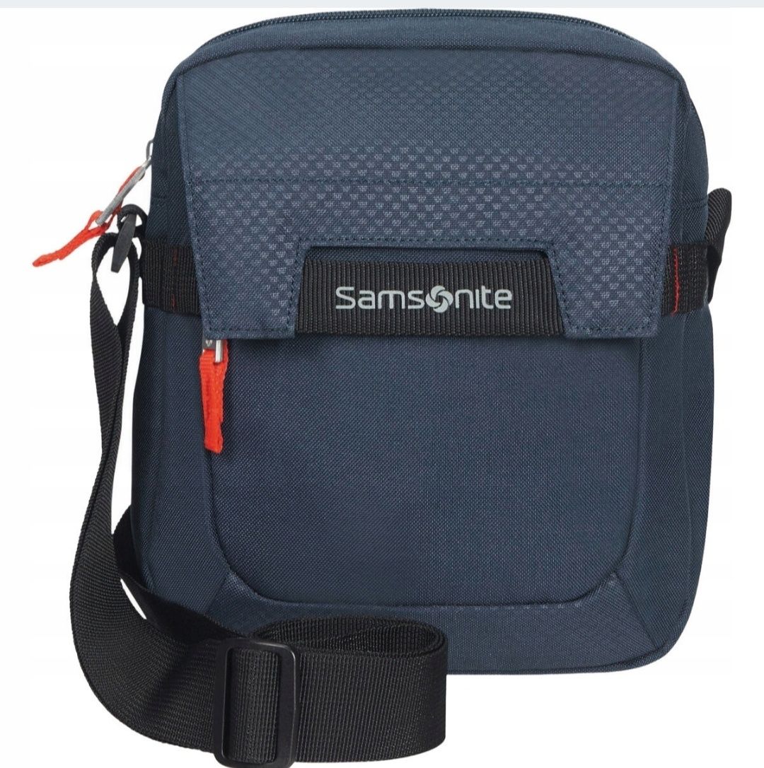 Nowa torba na ramię samsonite sonora 7,9" niebieska na telefon