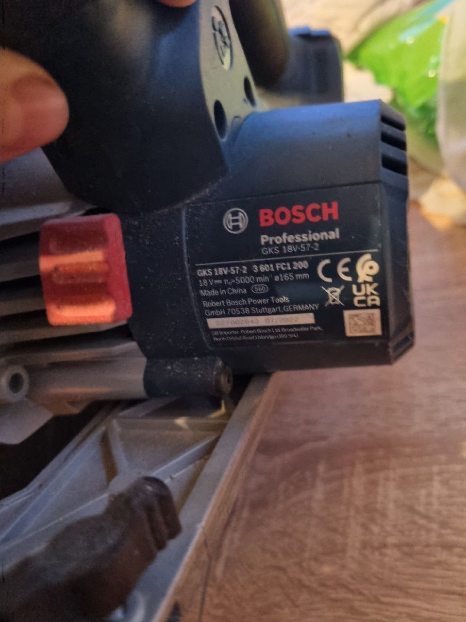 Pilarka tarczowa Bosch GSK 18V-572